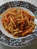 Trofie con ragù di cavolfiore