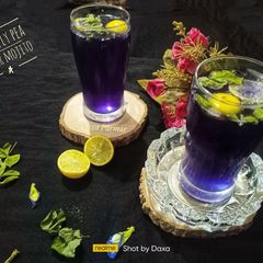 A picture of Butterfly Pea Flower Mojito.