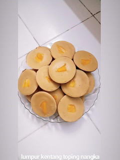 Foto resep Kue lumpur kentang toping nangka