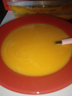 Una foto de Sopa crema de calabaza