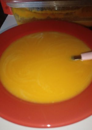 Una foto de Sopa crema de calabaza