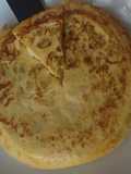 Tortilla de Patata con Cebolla