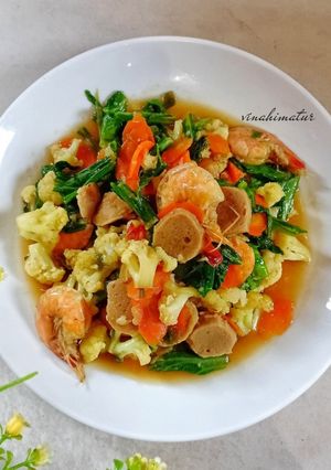 Foto resep Capjay Goreng Udang