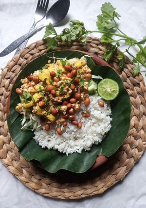 Foto resep Sego Sambel Tahu