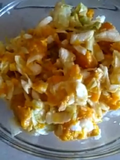 Una foto de Ensalada con auyama