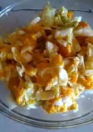 Una foto de Ensalada con auyama