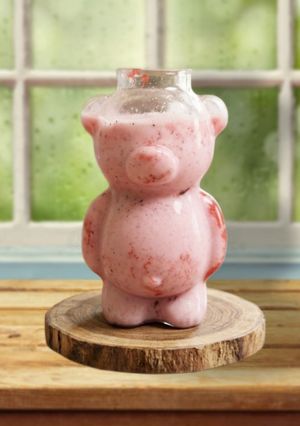 Foto resep Es Susu Strawberry & Red Cherry