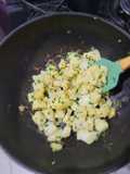 Papas salteadas al ciboulette