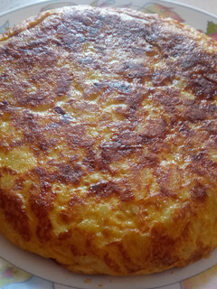 Una foto de Tortilla de patatas y cebolla