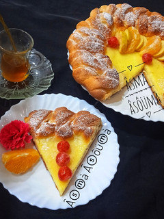 صورة لوصفة كيكة الجبن الحلوة🥧☕
