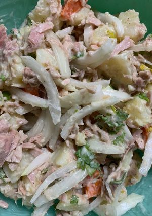 Una foto de Ensalada de atún