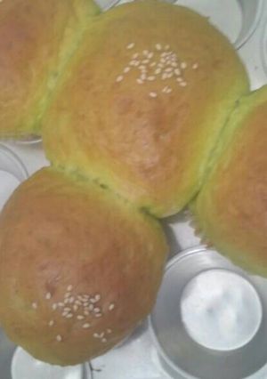 Foto resep Roti Pandan isi Kelapa