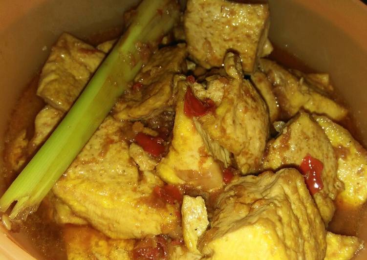 Tahu kecap rasa mantapp