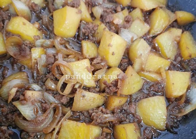 Resep Semur Daging Giling Kentang Oleh Pandu Ratna Juwita Cookpad