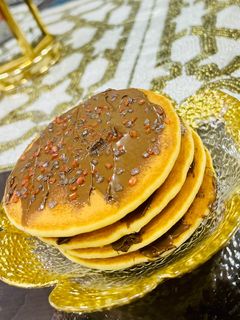 صورة لوصفة بان كيك طبقات