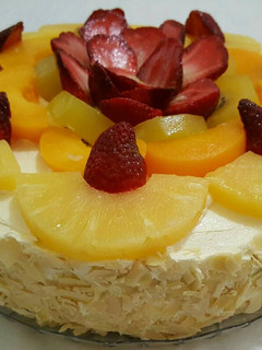 صورة لوصفة كاتو الفواكة طعم وشكل راااائع 🍰🍍🍑😋🍰🍍🍑😋🍰🍍🍑😋