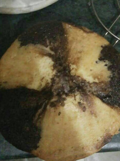 A picture of Marbel cake.