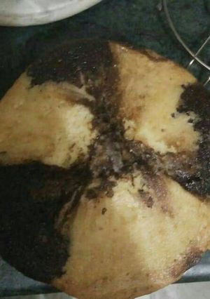 A picture of Marbel cake.