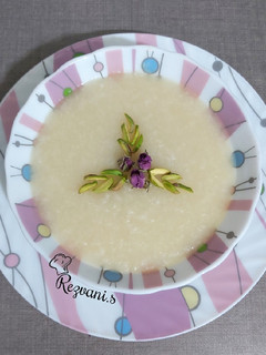 عکسی از دستور حلوای برنج یزدی