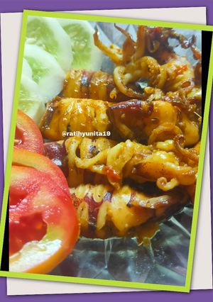 Foto resep Cumi panggang madu