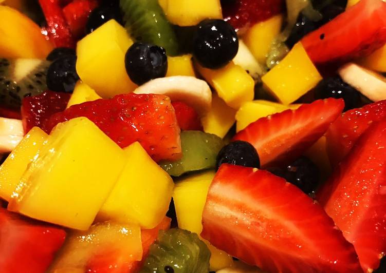 Step-by-Step Guide to Prepare Speedy Fresh Fruit Salad