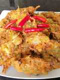 Indonesian Vegetable Fritters (bakwan sayur)