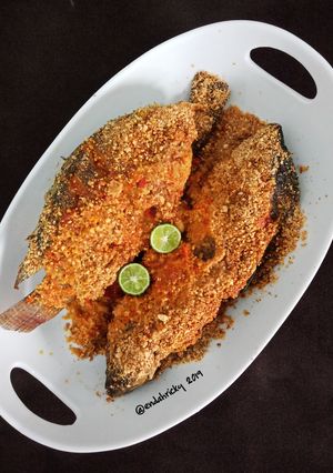 Foto resep Cobek Kacang Ikan Nila