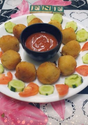 A picture of Cheese balls.
