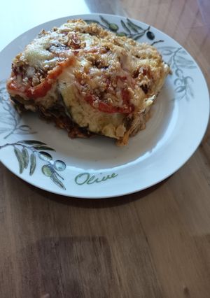 Cukkinis -csirkés rakottas recept fotója