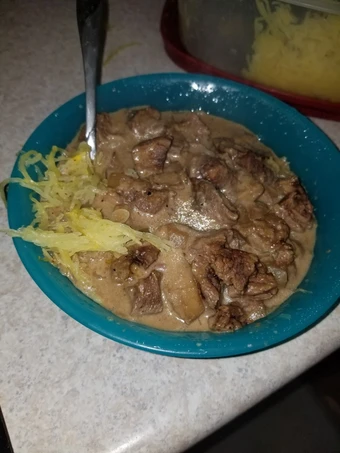 Easy Way Prepare Keto Beef Stroganoff Slow Cooker Freezer Meal the Delicious So Delicious