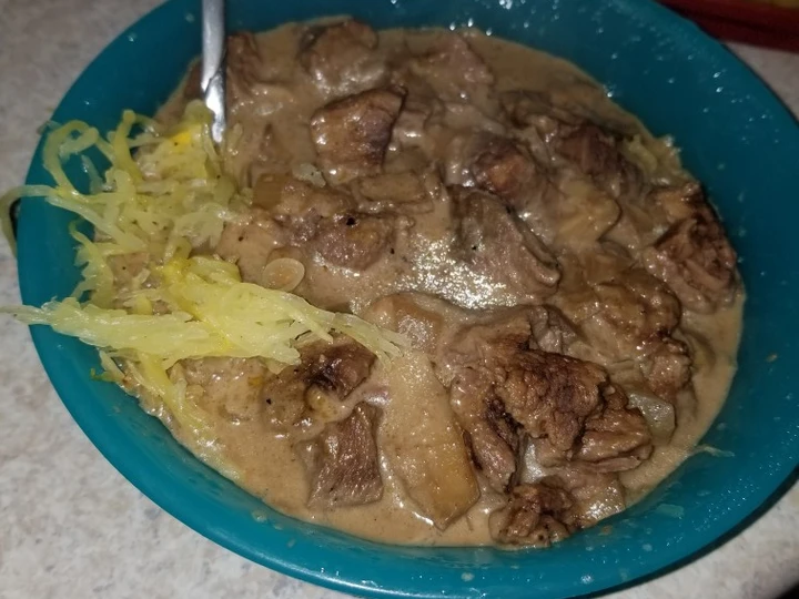 Easy Steps to Prepare Keto Beef Stroganoff Slow Cooker Freezer Meal the Delicious Delicious