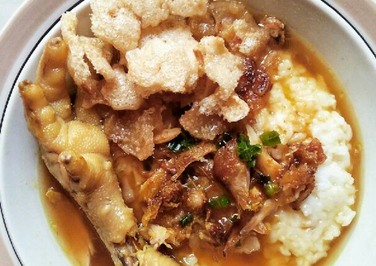 Resep masakan Bubur Ayam Ceker | Cara Bikin Bubur Ayam Ceker Yang Menggugah Selera