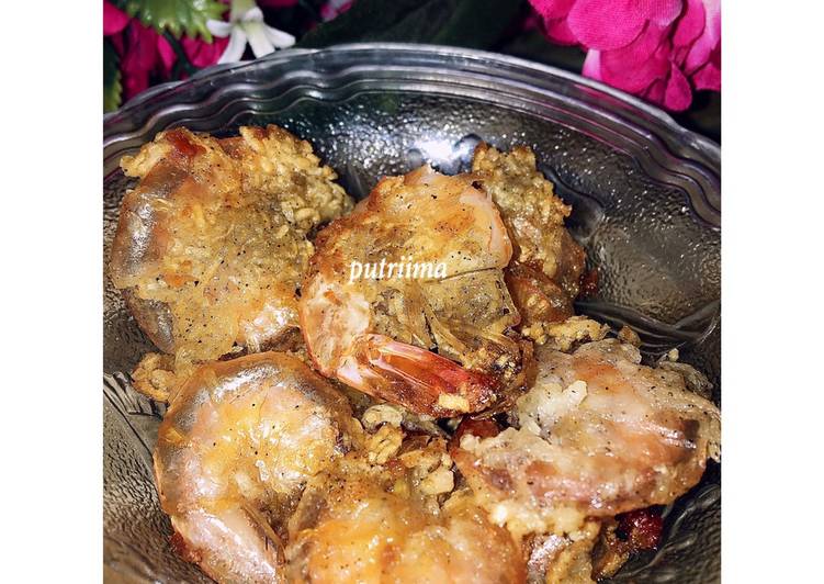 Resep Udang goreng bawang putih 💕 Anti Gagal