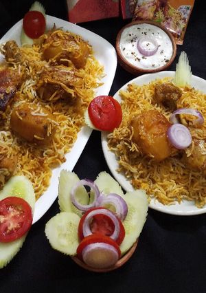 চিকেন বিরিয়ানি(Chicken Biriyani recipe in Bengali) রেসিপির প্রধান ছবি