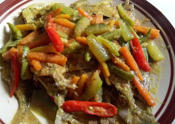 Langkah Mudah Masakan Resep Pesmol ikan kembung