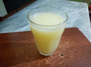 صورة لوصفة عصير القارص الشربات