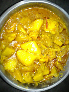 A picture of Jackfruit curry.