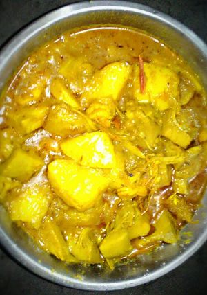 A picture of Jackfruit curry.
