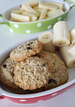 Una foto de Cookies de avena y chips de chocolate
