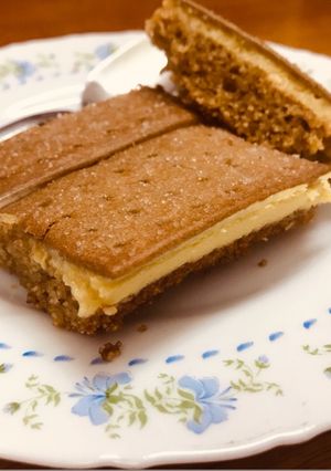 صورة لوصفة بسبوسة اللاتيه