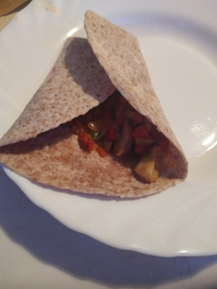 Una foto de Fajitas veganas 💚