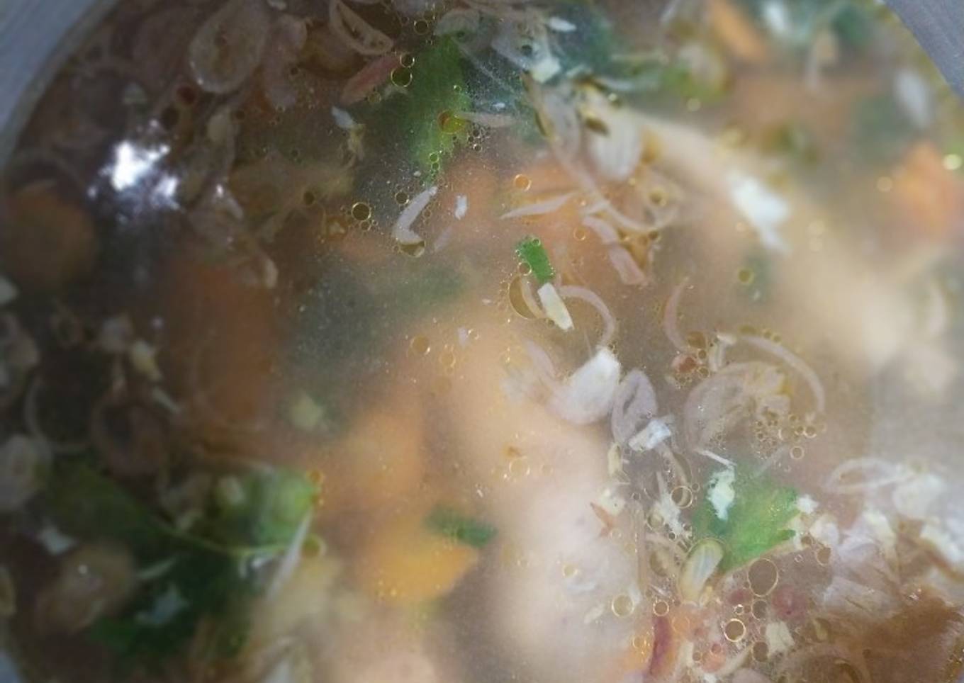 Sop Ceker Ayam