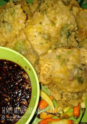 Foto resep Tempe mendoan sambel kecap