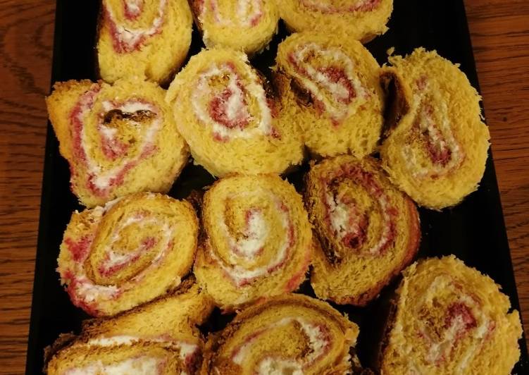 Rotelle panna e fragole