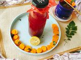 Immunity Booster Drink (Beetroot Amla Mint Garlic juice)