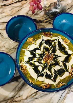 عکسی از دستور آش رشته 😋😋