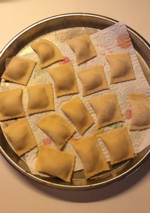 Foto di Ravioli con ripieno di carne