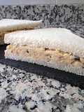Sándwich de garbanzos con mayonesa de alubias