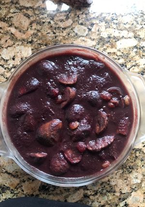 Una foto de Compota de higos y pasas sultanas