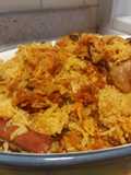 Chicken 65 biryani